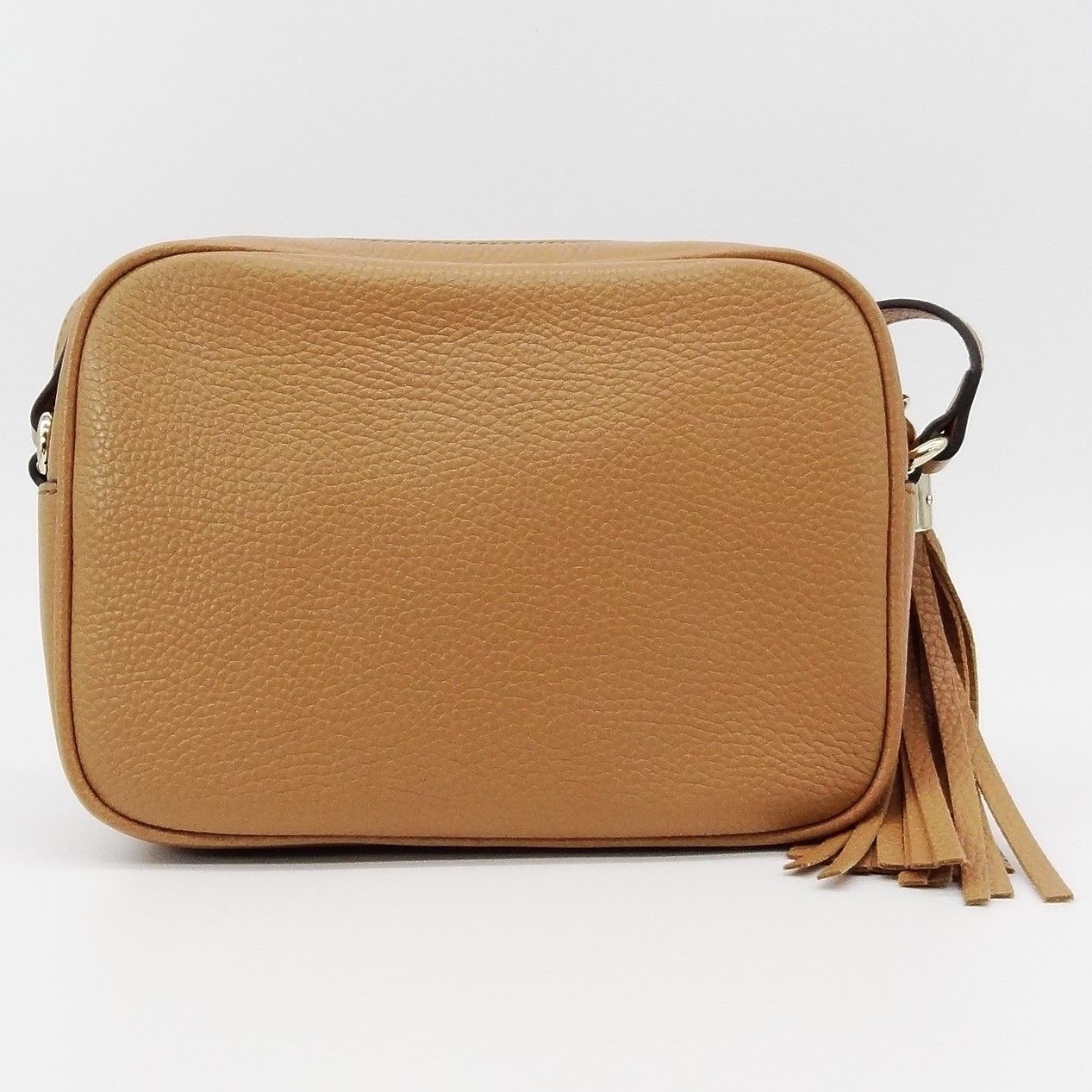 美品】GUCCI ソーホー ショルダーバッグ エンボス タッセル ディスコ