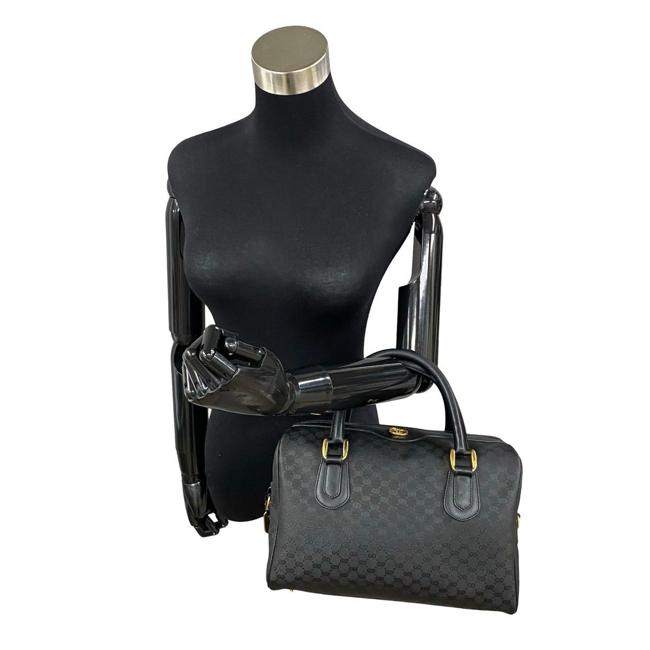 極 美品 GUCCI オールドグッチ ヴィンテージ マイクロ GG ロゴ