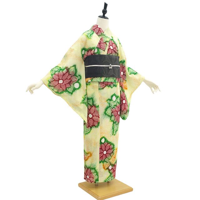 新古品】 夏物 本場有松鳴海絞り 浴衣 未使用 有松 ゆかた 絞り