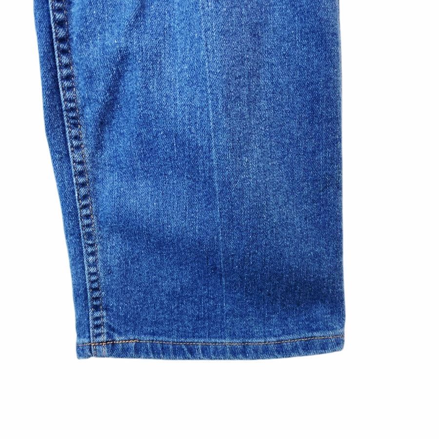 90sUSA製リーバイスLevi'sデニムパンツ青ブルーオレンジタブvintage