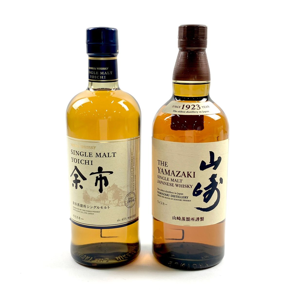 サントリー 余市 シングルモルト アサヒニッカ シングルモルト 余市 45