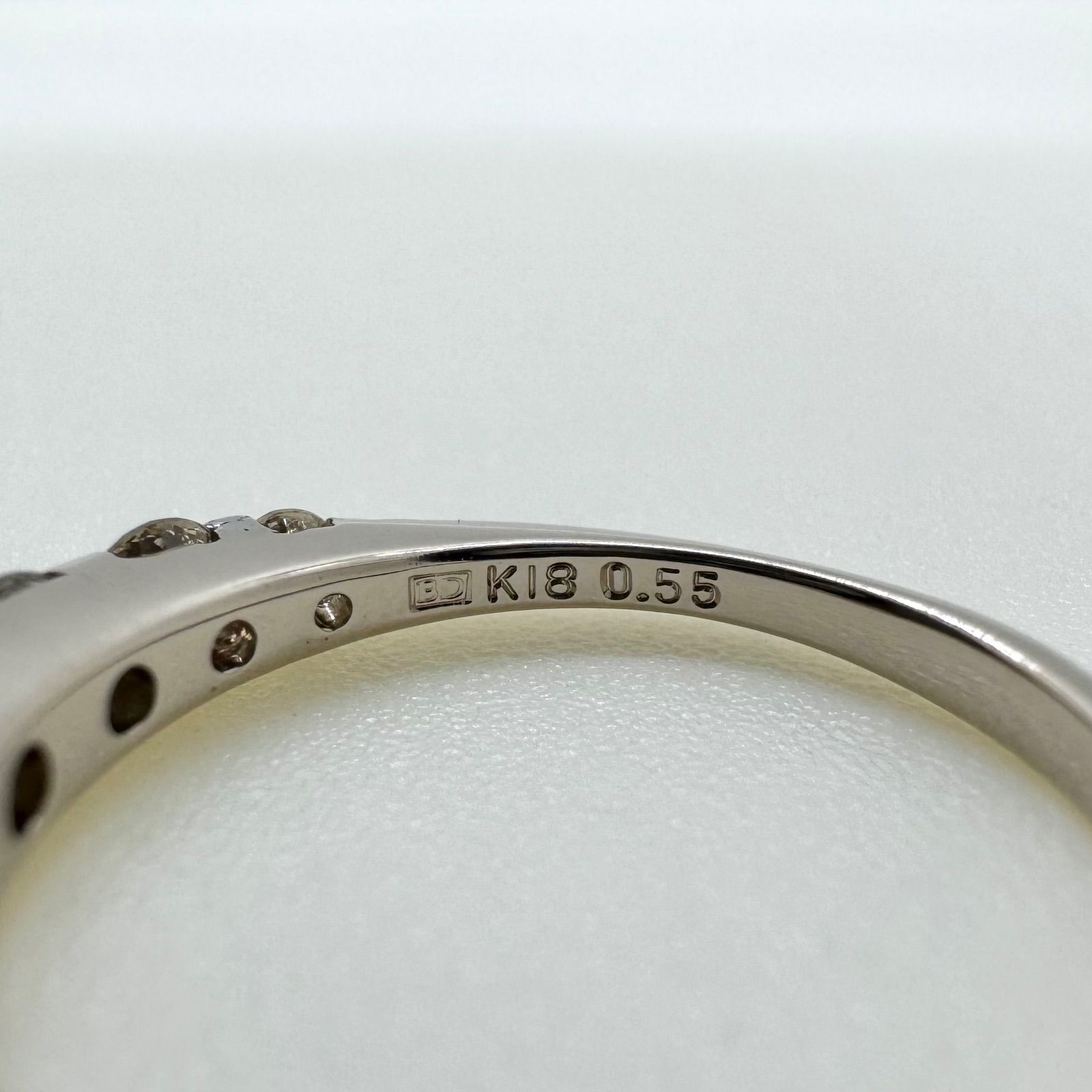 KASHIKEY k18 ネイキッド ダイヤ リング 0.55ct カシケイ 750 KASHIKEY k18 ネイキッド ダイヤ リング 0.55ct カシケイ 750