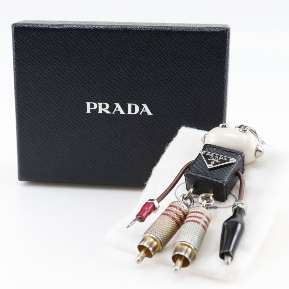 PRADA】プラダ ロボット エドワード キーリング バッグチャーム