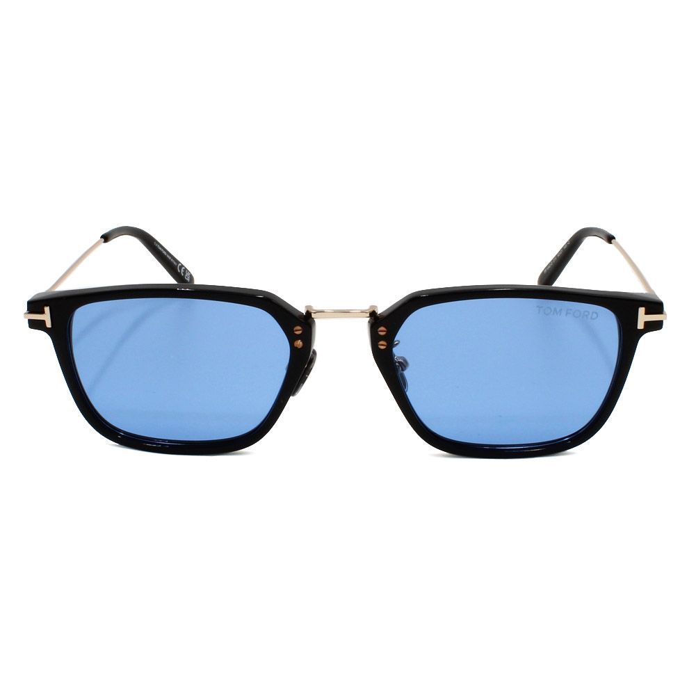 トムフォード TOM FORD FT1042D 01V 52 サングラス アジアンフィット メガネ 眼鏡 UVカット 紫外線カット メンズ レディース ブルー ブラック