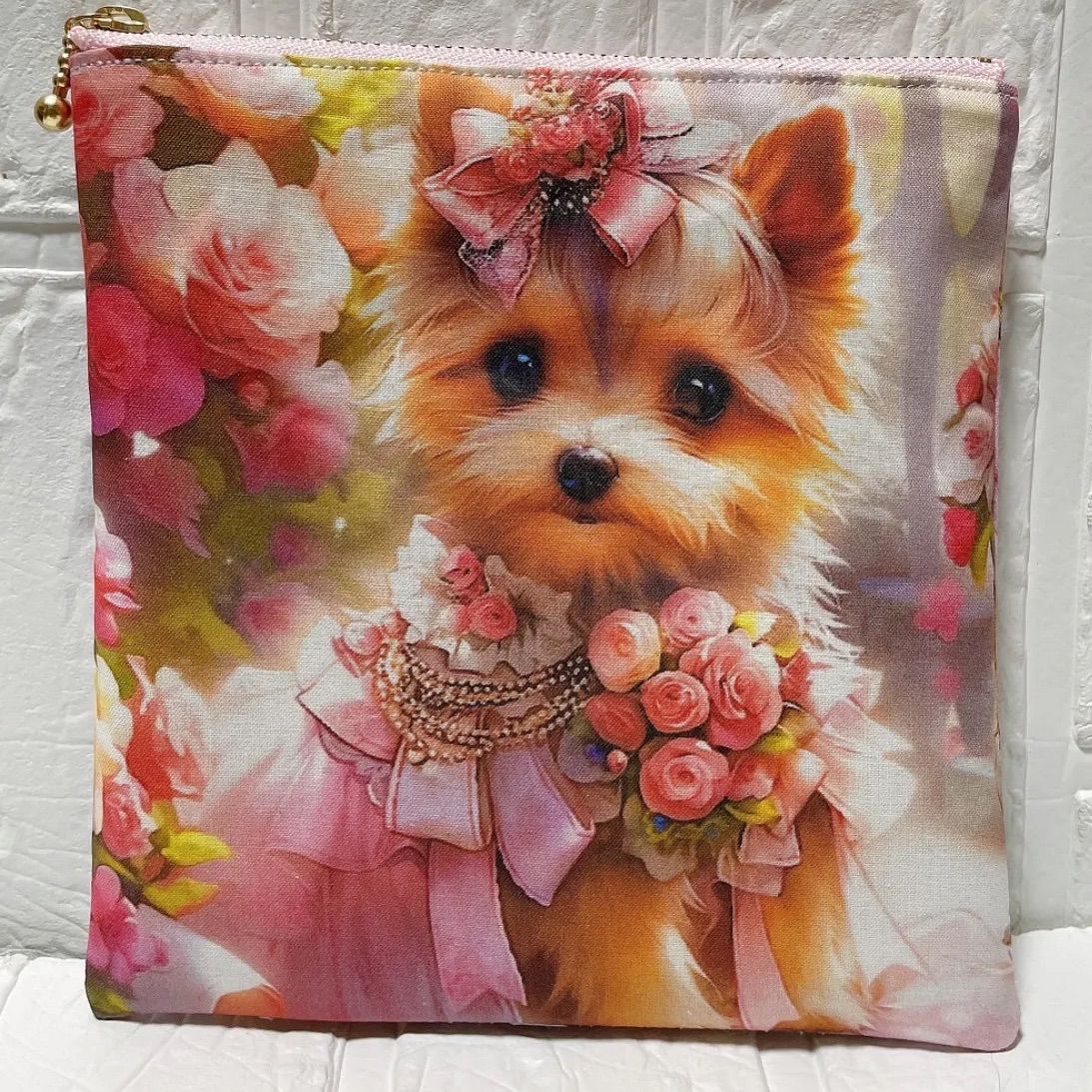可愛いヨーキーパネル生地 ハンドメイド - その他 可愛いヨーキーパネル生地 ハンドメイド - その他
