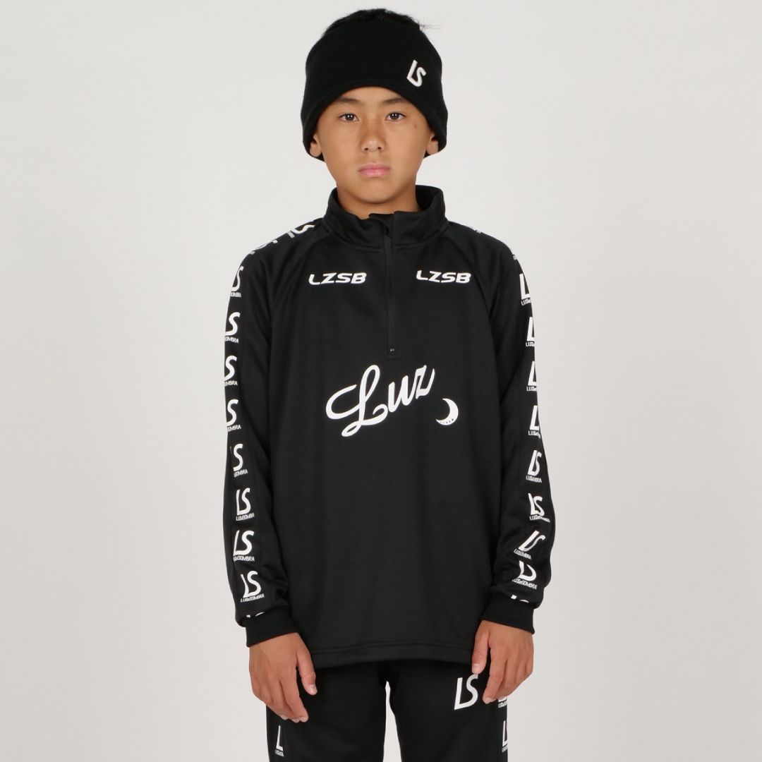 未使用】【ジュニア】ルースイソンブラ 長袖 ハーフジップ ジャージ