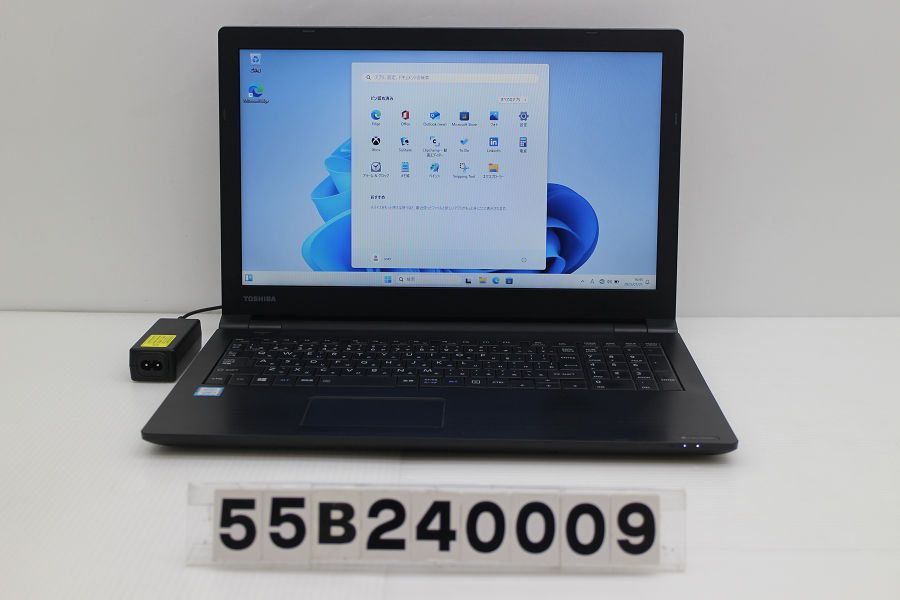 dynabook dynabook B65/M Core i3 8130U 2.2GHz/8GB/256GB(SSD)/Multi/15.6W/FWXGA(1366x768)/Win11 【55B240009】