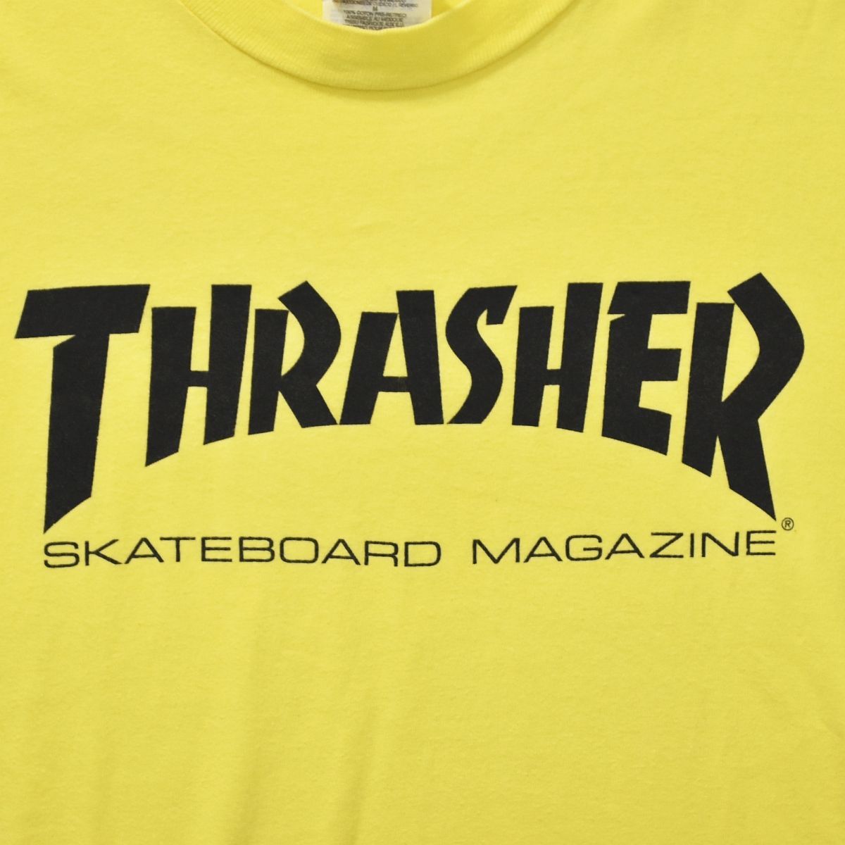 希少】 90sヴィンテージ スラッシャー THRASHER ロゴプリント 半袖 T 