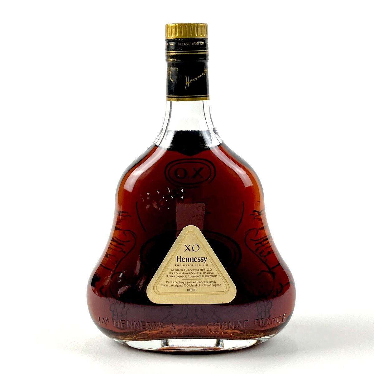 ヘネシー Hennessy XO 金キャップ クリアボトル 700ml ブランデー コニャック 【古酒】 - メルカリ