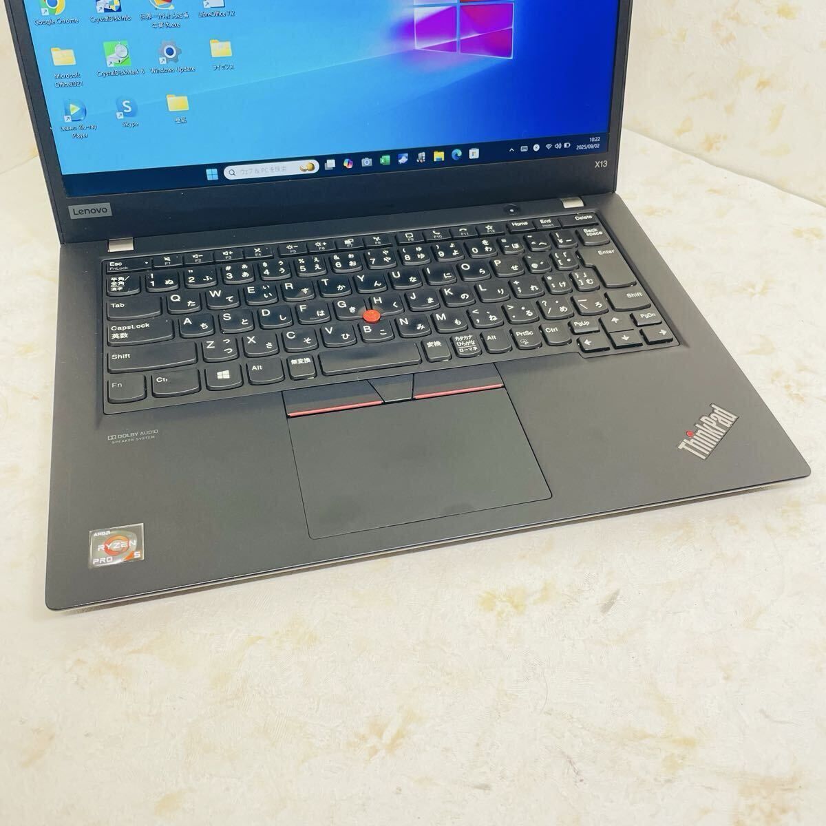 Lenovo 〉〈Ryzen 5〉〈ThinkPad X13 Gen1〉初期設定済み カメラ