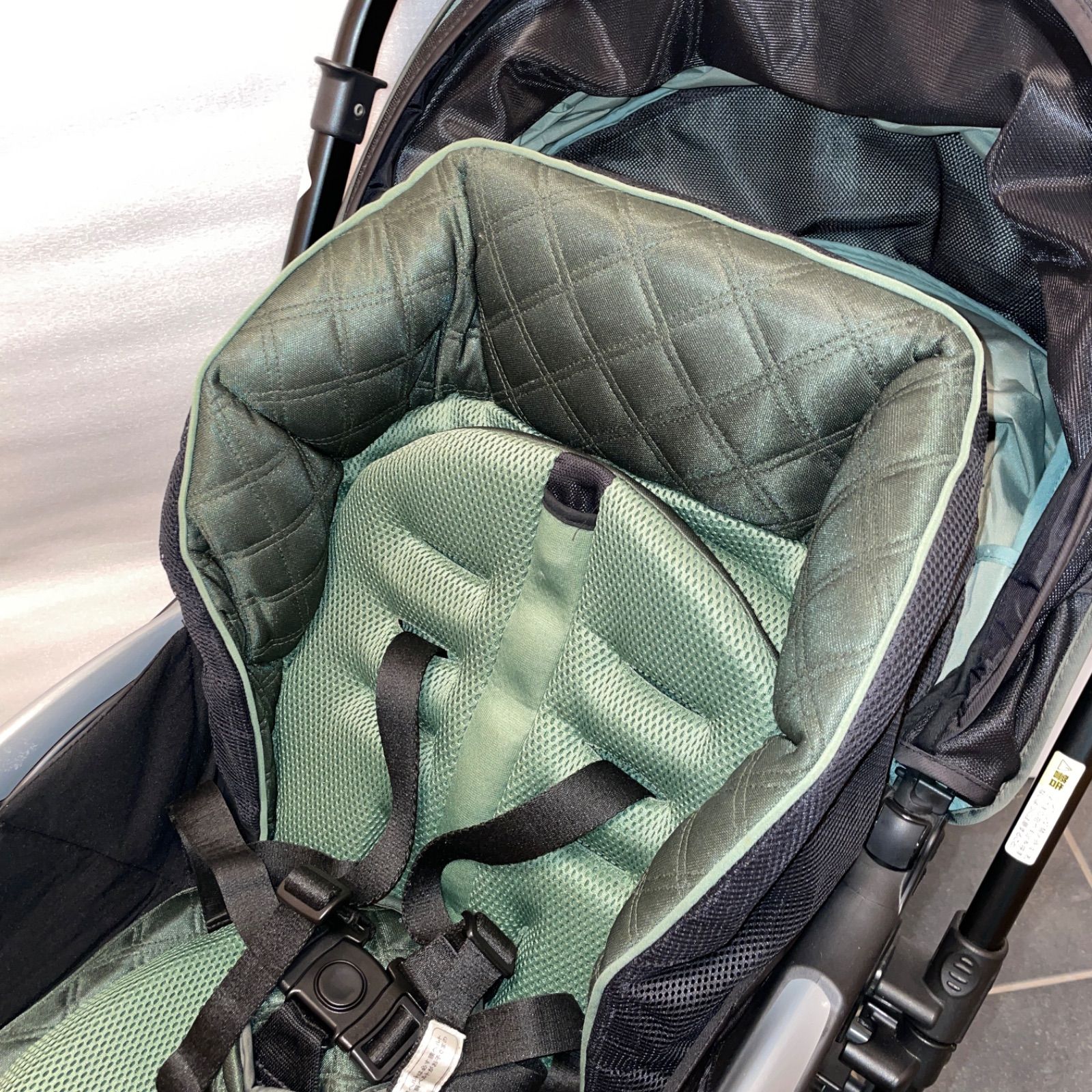 アップリカ ベビーカー 緑 Aprica アップリカ Aprica アップリカ