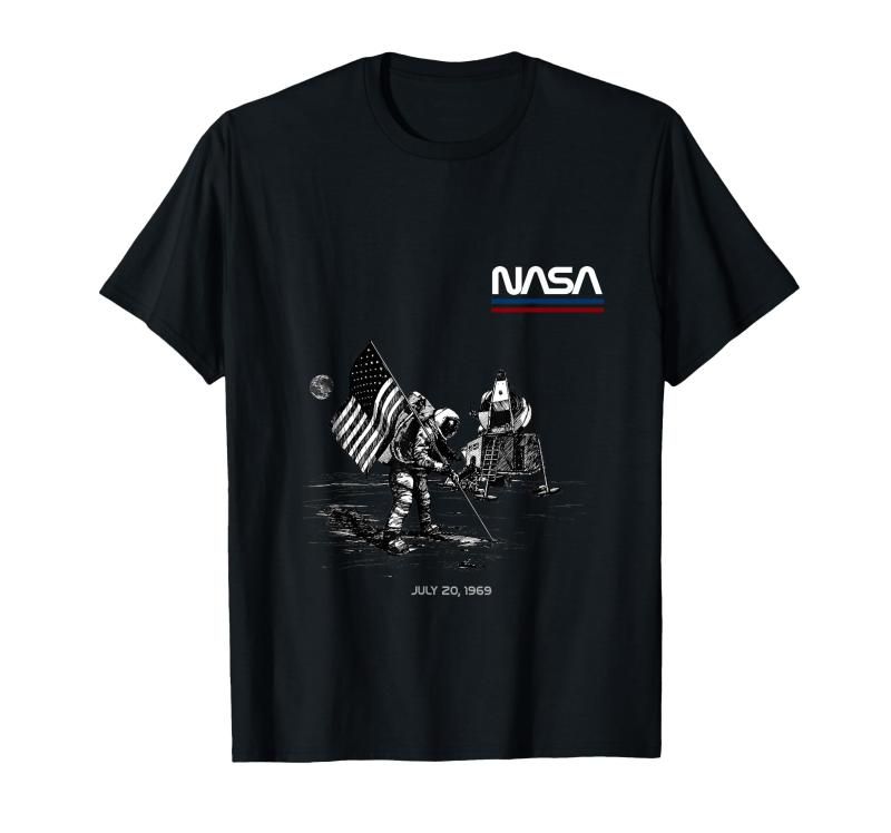NASAアポロミッション最初の月面着陸1969年7月20日レトロ T