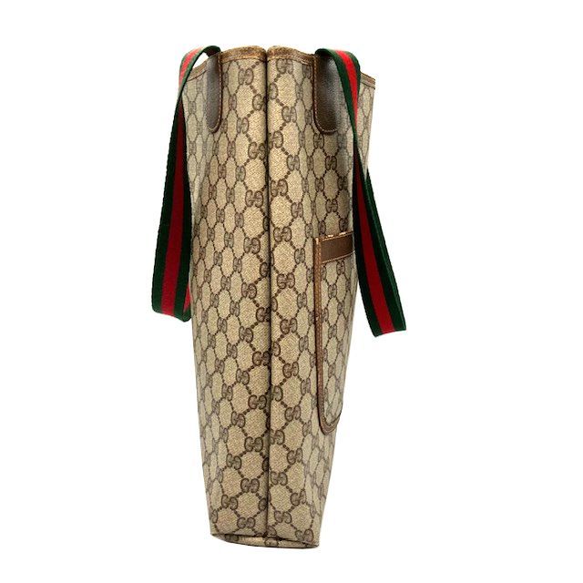 GUCCI グッチ シェリーライン GGスプリーム トートバッグ PVC GUCCI グッチ トートバッグ シェリーラインGGスプリームトート