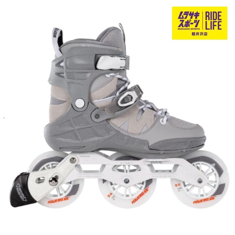ムラスポ公式 インラインスケート POWERSLIDE パワースライド PHUZION Argon Cement 110 PS940686