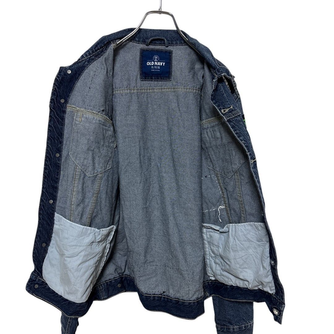 OLD NAVY】 パッチワーク デニムバトルジャケット S-2420 - メルカリ