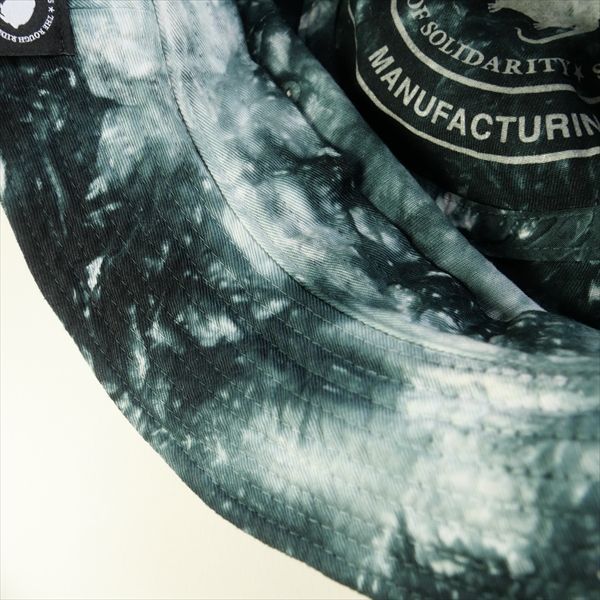 Size【M】 RATS ラッツ TIE DYE BUCKET HAT ハット 黒 【中古品-非常に 