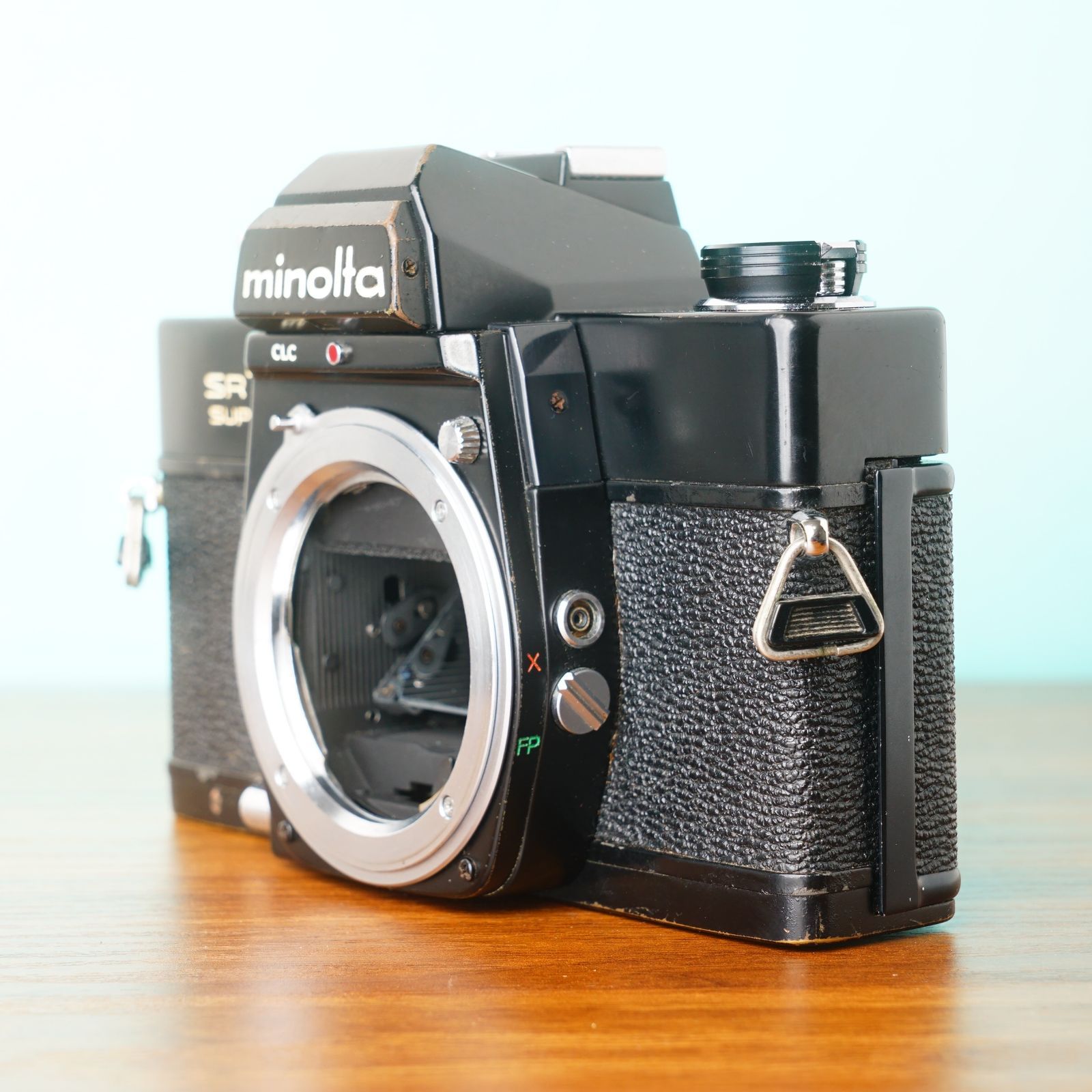 完動品◎ミノルタ SRT SUPER ボディ ブラック フィルムカメラ #48