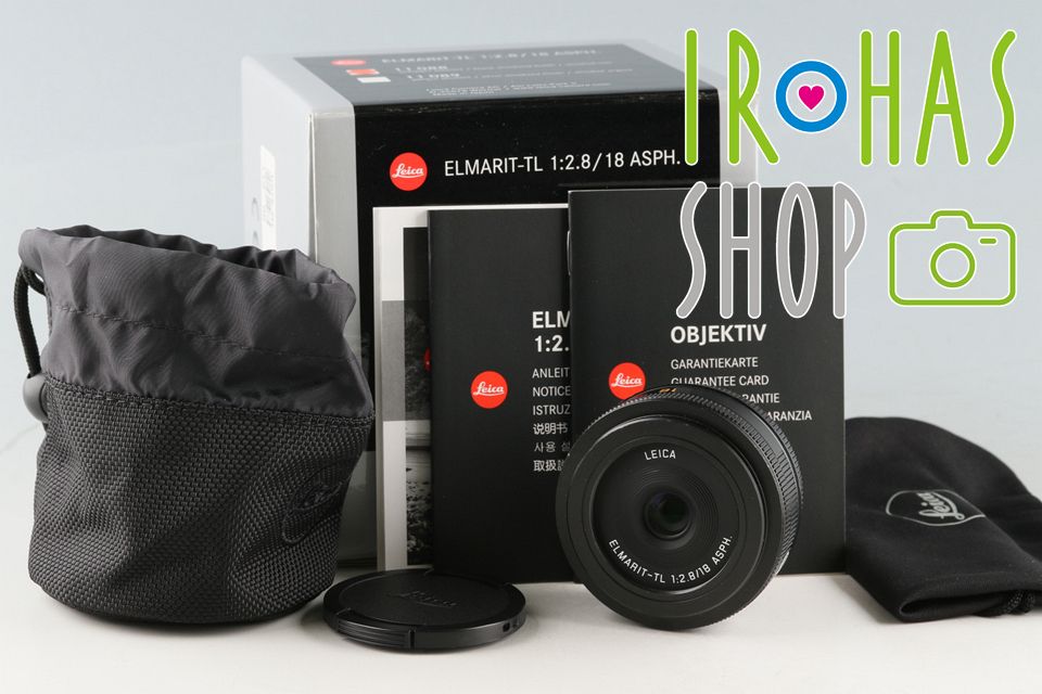 Leica Elmarit-TL 18mm F|2.8 ASPH. Lens With Box 58456L1