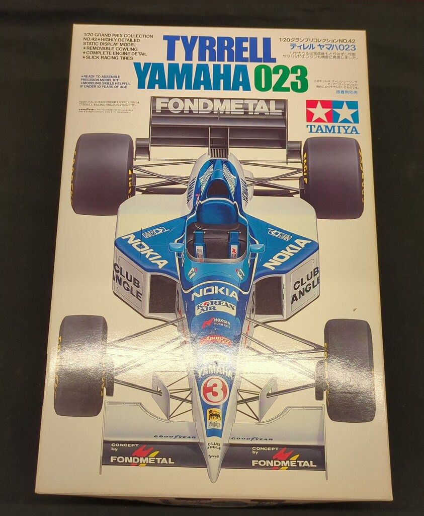 1/20 TYRRELL YAMAHA 023 U.KATAYAMA SAN MARINO GP (TAMIYA
