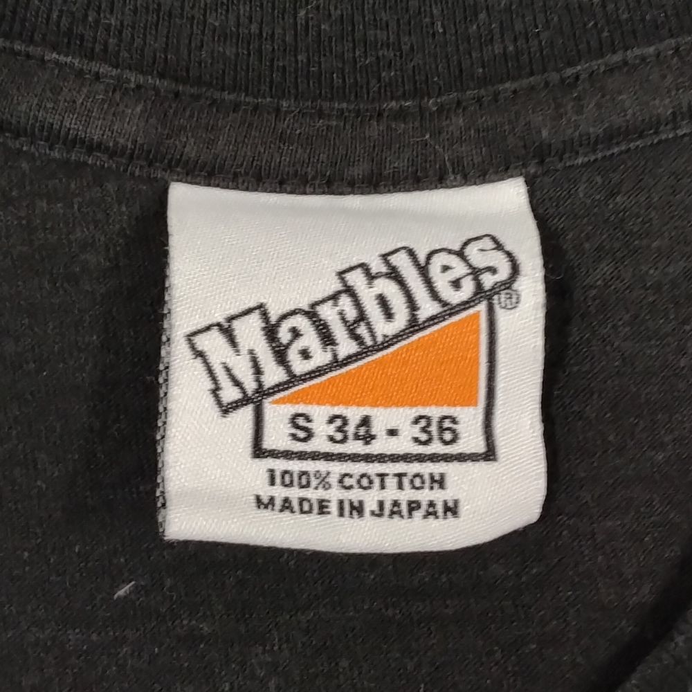 MARBLES マーブルズ ロゴ 半袖Ｔシャツ ブラック サイズS 正規品 / B3637