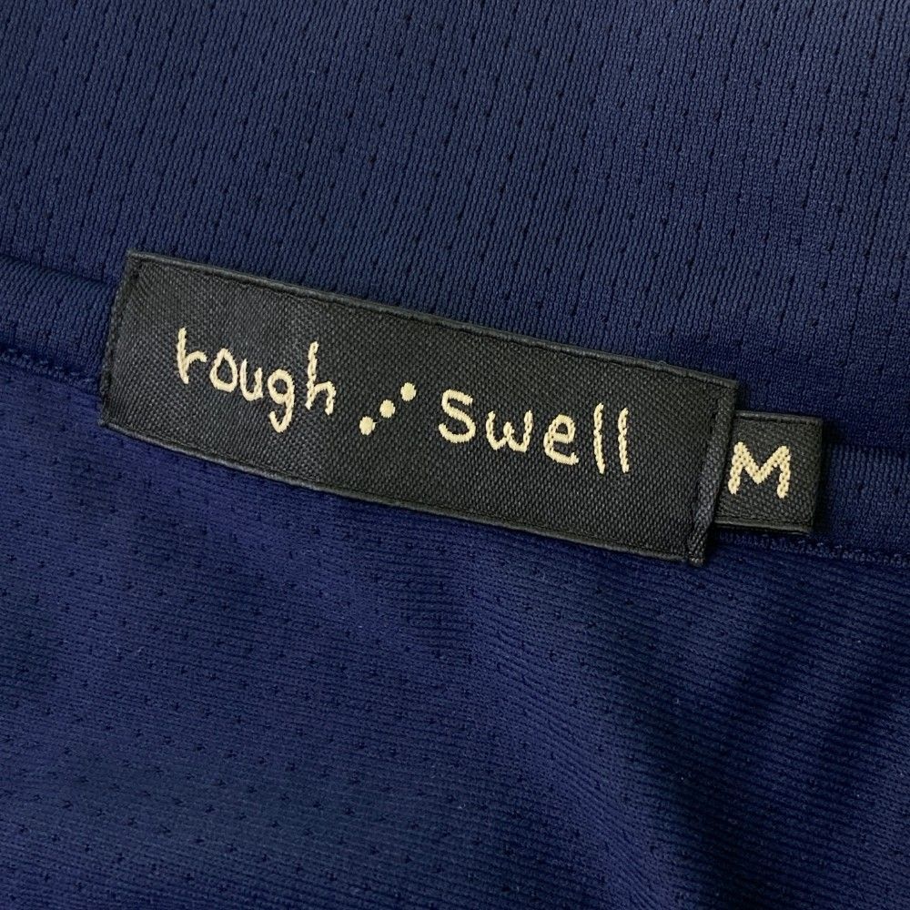 ROUGH &SWELL ネイビー M シャツ サイズ：M ROUGH&SWELL ラフアンドスウェル 半袖襟付きTシャツ