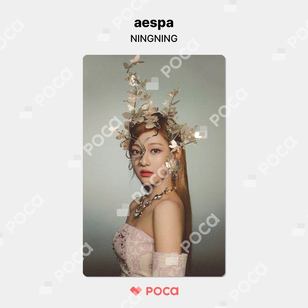 aespa savage 購入特典　ニンニン　白　トレカ　A aespa Savage トレカセット ニンニン - メルカリ