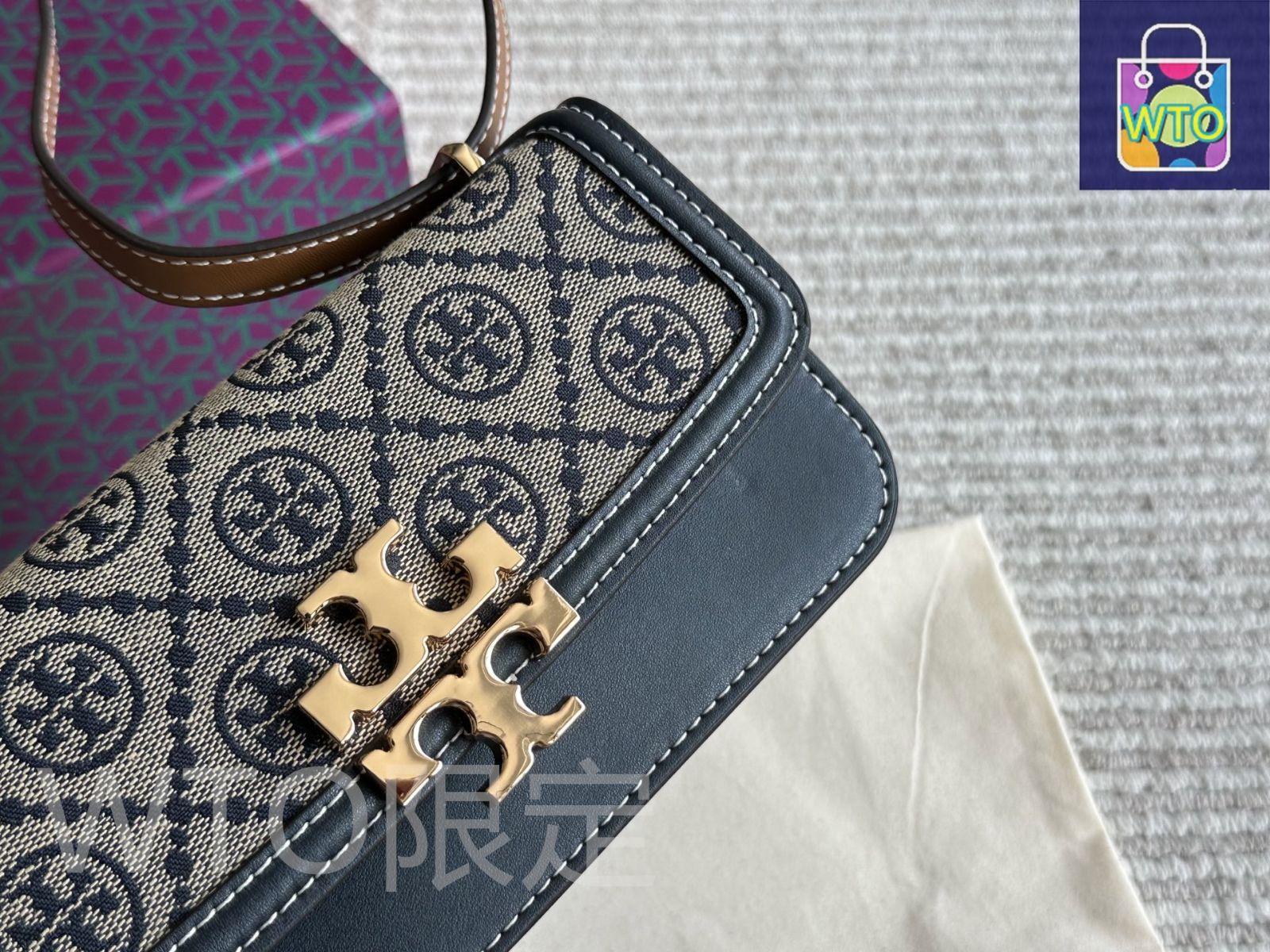 （超美品）トリーバーチ TORY BURCH 「TORY BURCH」 財布 ONE SIZE ブルー レディース