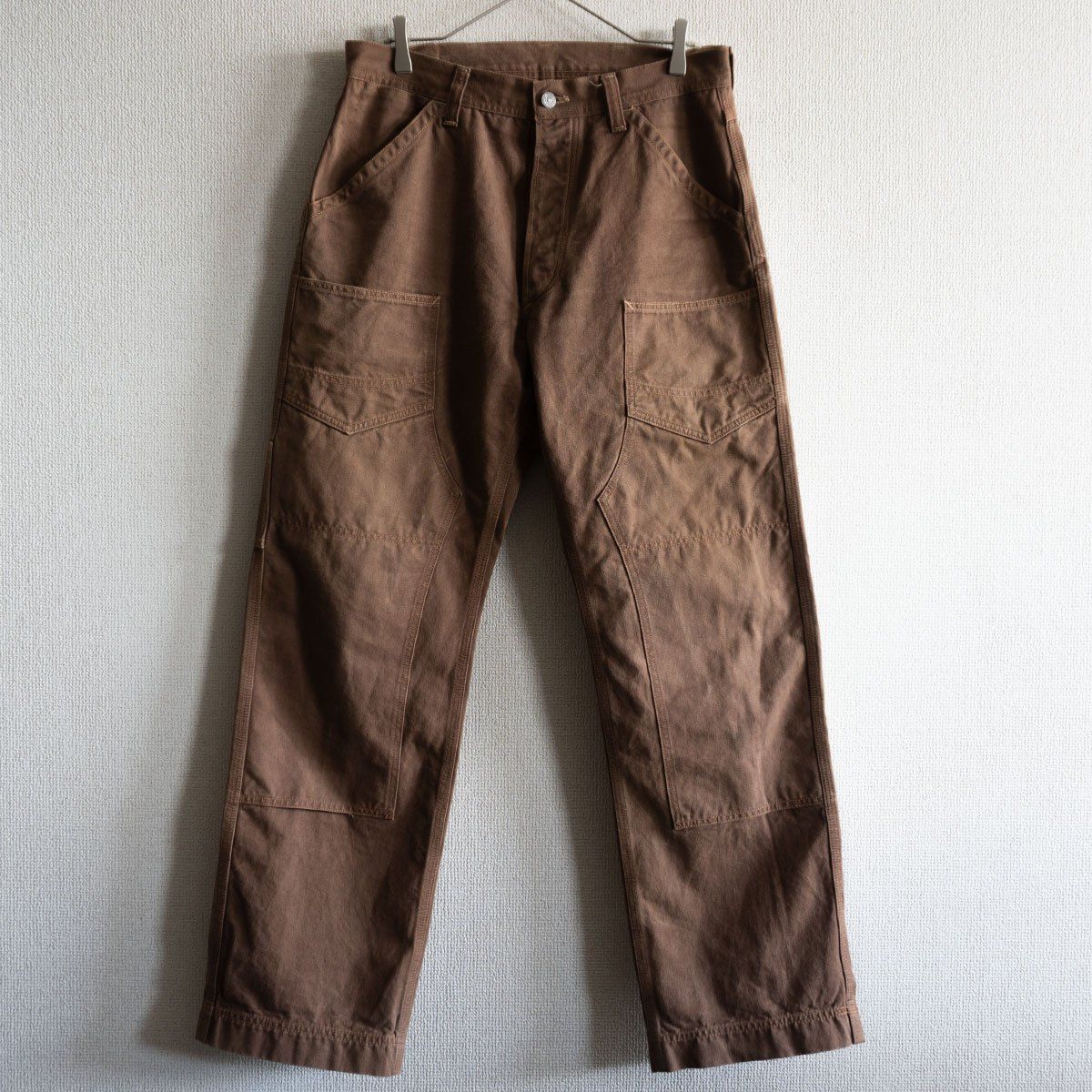 BOOTLEGGERS DERRICKMAN BROWN DUCK 32×32 ペインターパンツ ブートレガーズ デリックマン 25090881