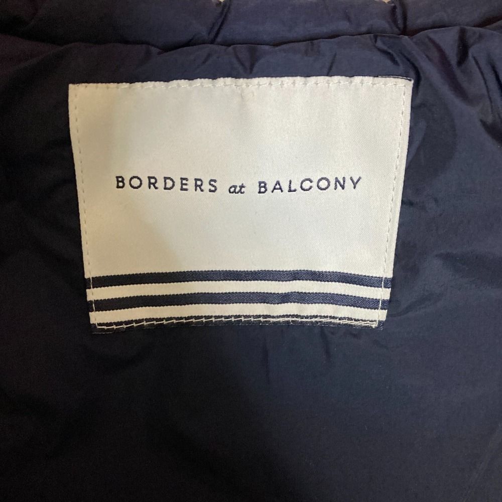 美品 BORDERS at BALCONY ボーダーズアットバルコニー DOUBLE FACE 