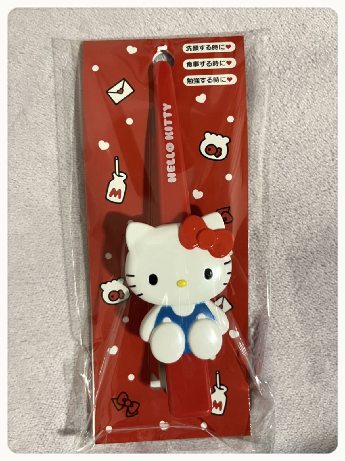 Sanrio ハローキティ JAPAN ヘアクリップ 赤 サンリオ