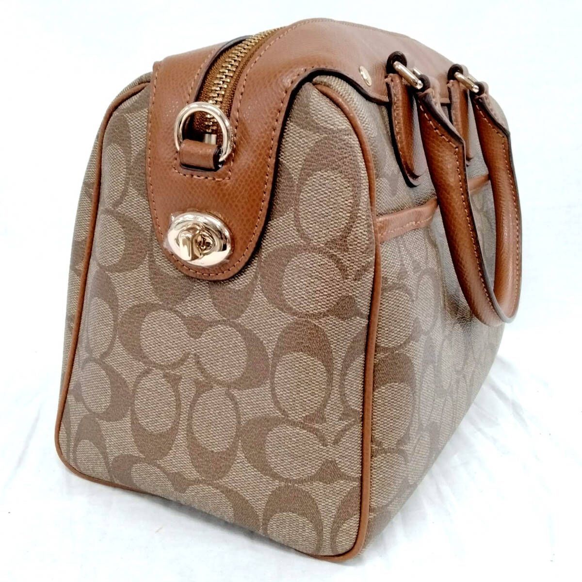 coach(コーチ)ボストンバッグ COACH コーチ シグネクチャー ボストンバッグ 2way レザー