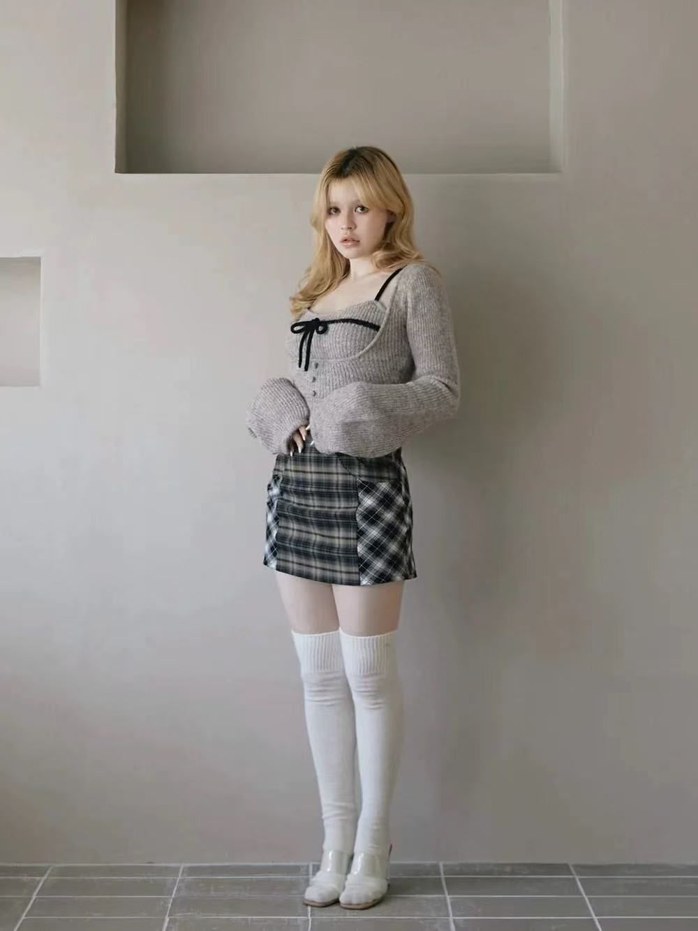 新品】andmary Natalie ribbon set Mocha - メルカリ