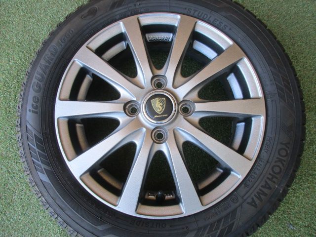【中古】　送料込み　マナレイFS　155/65R14　スタッドレスタイヤSET　ワゴンR　ムーヴ　N-BOX　EKスペース