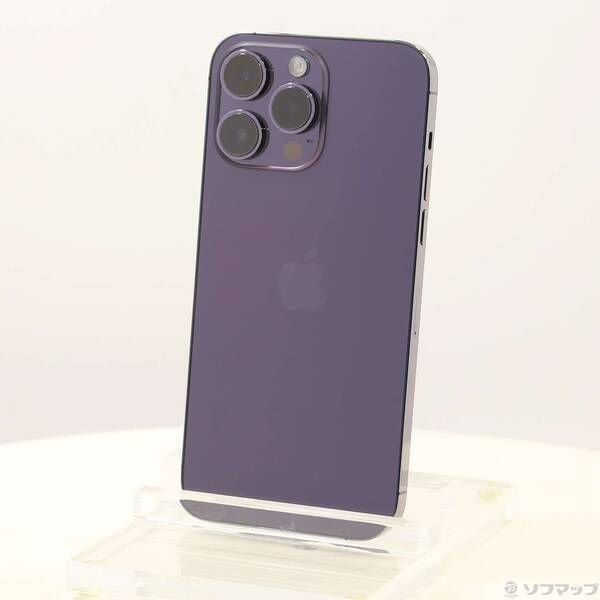 〔 品〕 iPhone14 Pro Max 256GB ディープパープル MQ9E3J A SIMフリー 305