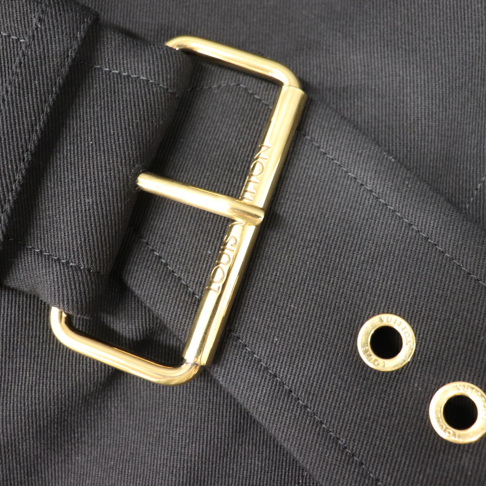 オーバーサイズベルトコットンドリルユーティリティドレスlouisvuitton オーバーサイズベルトコットンドリルユーティリティドレスlouisvuitton