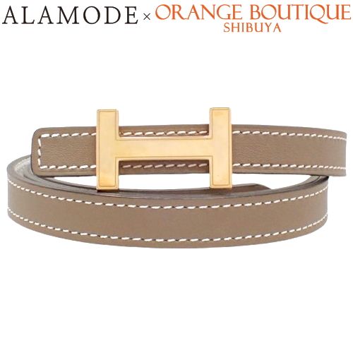 HERMES(エルメス) Hベルト リバーシブル ベルト アパレル ミニミニコン