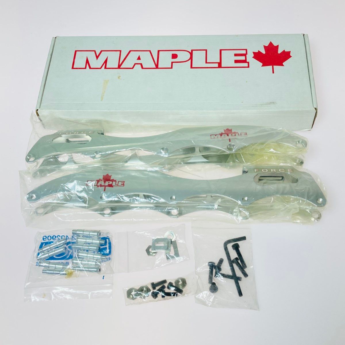 ◎◎MAPLE メープル FORCE インラインスケート フレームパーツ シルバー