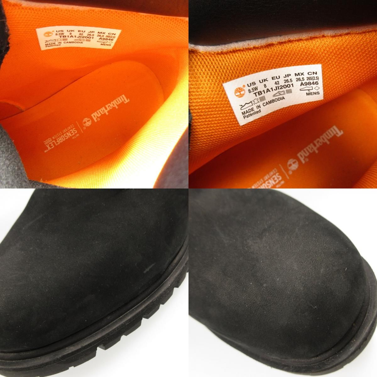 美品✨ティンバーランド Timberland ブラッブーツTB1A1JI2001 美品✨ティンバーランド Timberland ブラッブーツTB1A1JI2001