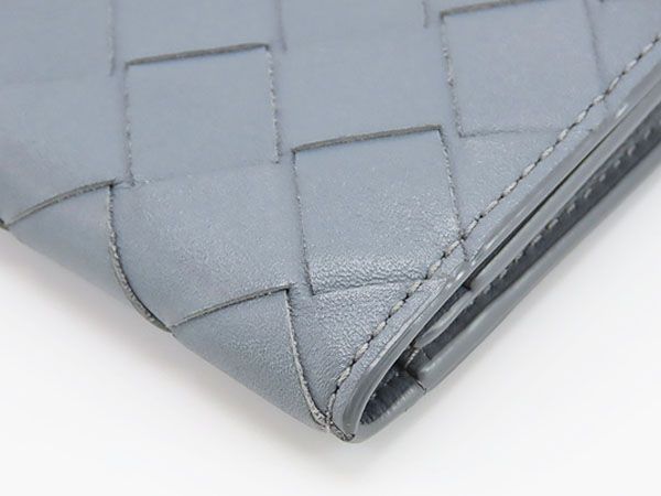 ほぼ新品】ボッテガ ヴェネタ BOTTEGA VENETA イントレチャート カードケース パスケース 名刺入れ グレー カーフレザー 605720  - メルカリ