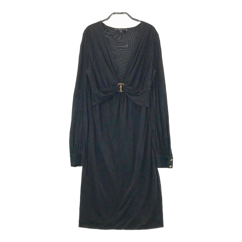 GUCCIワンピース GUCCI グッチ 271415-X6221 長袖ワンピース ブラック系 S