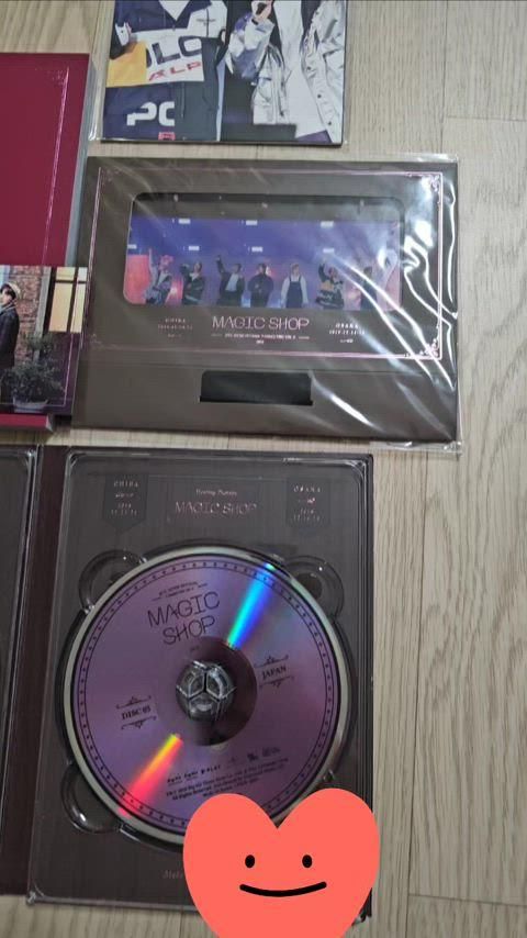 MAGIC SHOP 　 매진샷 　DVDセット　テヒョン　ジョングク 宅配便) 防弾 bts ジャパン・マジック・ショップ MAGIC SHOP
