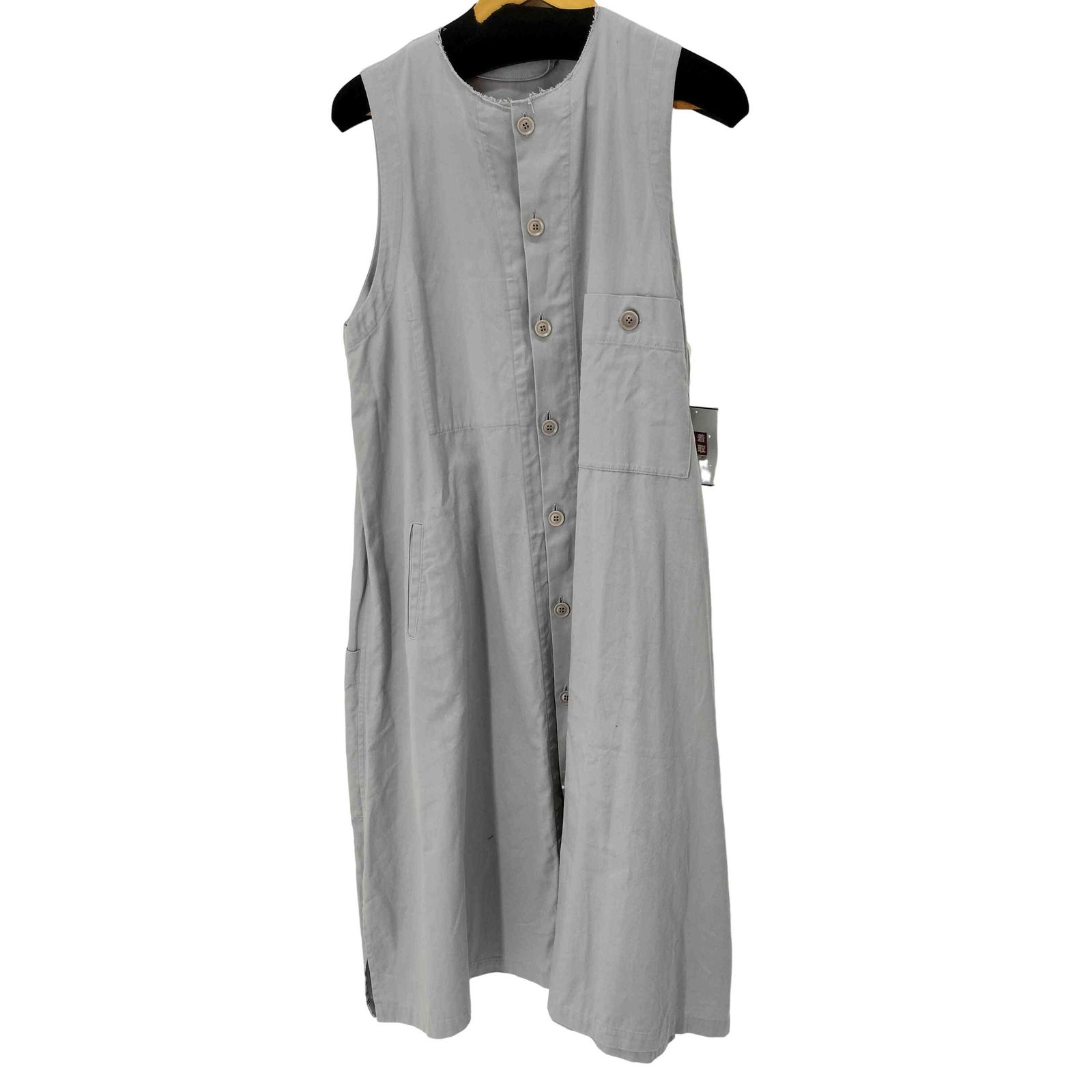 ワイズ Ys COTTON 配送 TWILL LONG POCKET ONE-PIECE レディース 1 