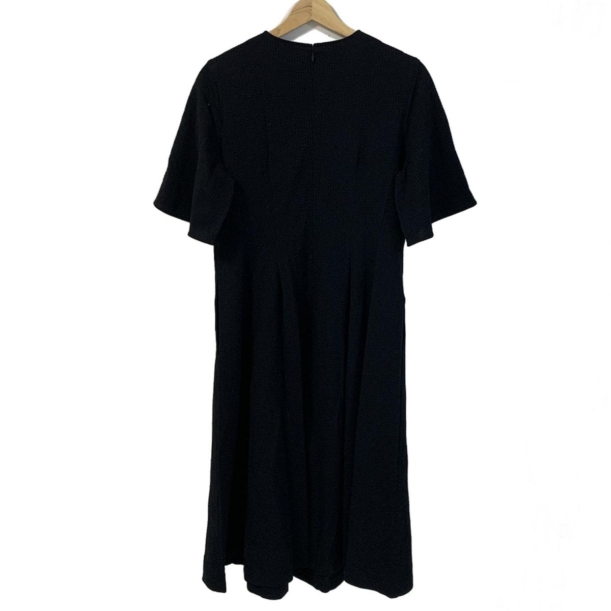 MACKINTOSH LONDON マッキントッシュロンドン ワンピース サイズ38 M レディース - 黒 半袖 ロング