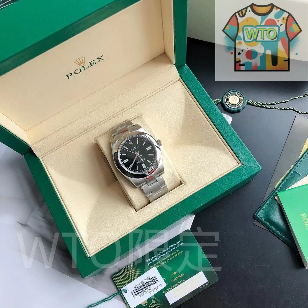 ROLEX オイスターパーペチュアル 手巻き時計 ロレックス/オイスターパーペチュアル/シルバーゼファーダイヤル