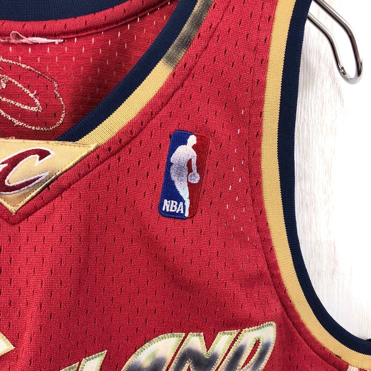 レブロン ジェームス NBA クリーブランド キャバリアーズ ゲームシャツ M Mitchell&Ness NBA レブロン・ジェームズ クリーブランド
