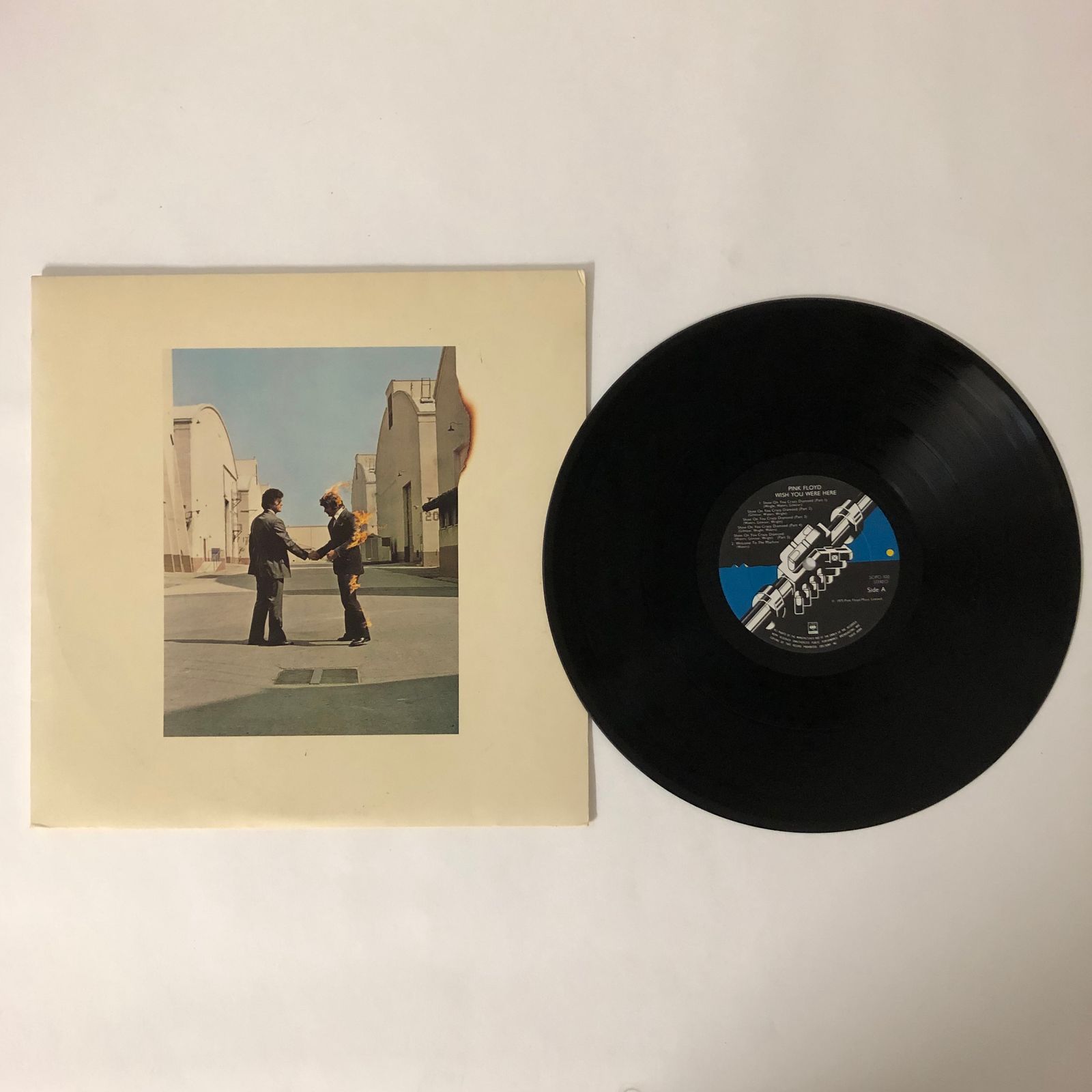 ピンク•フロイド『炎』レコード ピンク・フロイド(LP) 炎〜あなたがここにいてほしい〜【完全