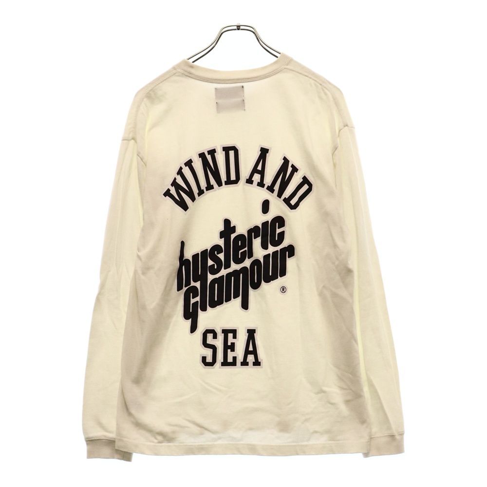 WIND AND SEA × HYSTERIC GLAMOUR ロンT WIND AND SEA 新品 ウィンダンシー x ヒステリックグラマー