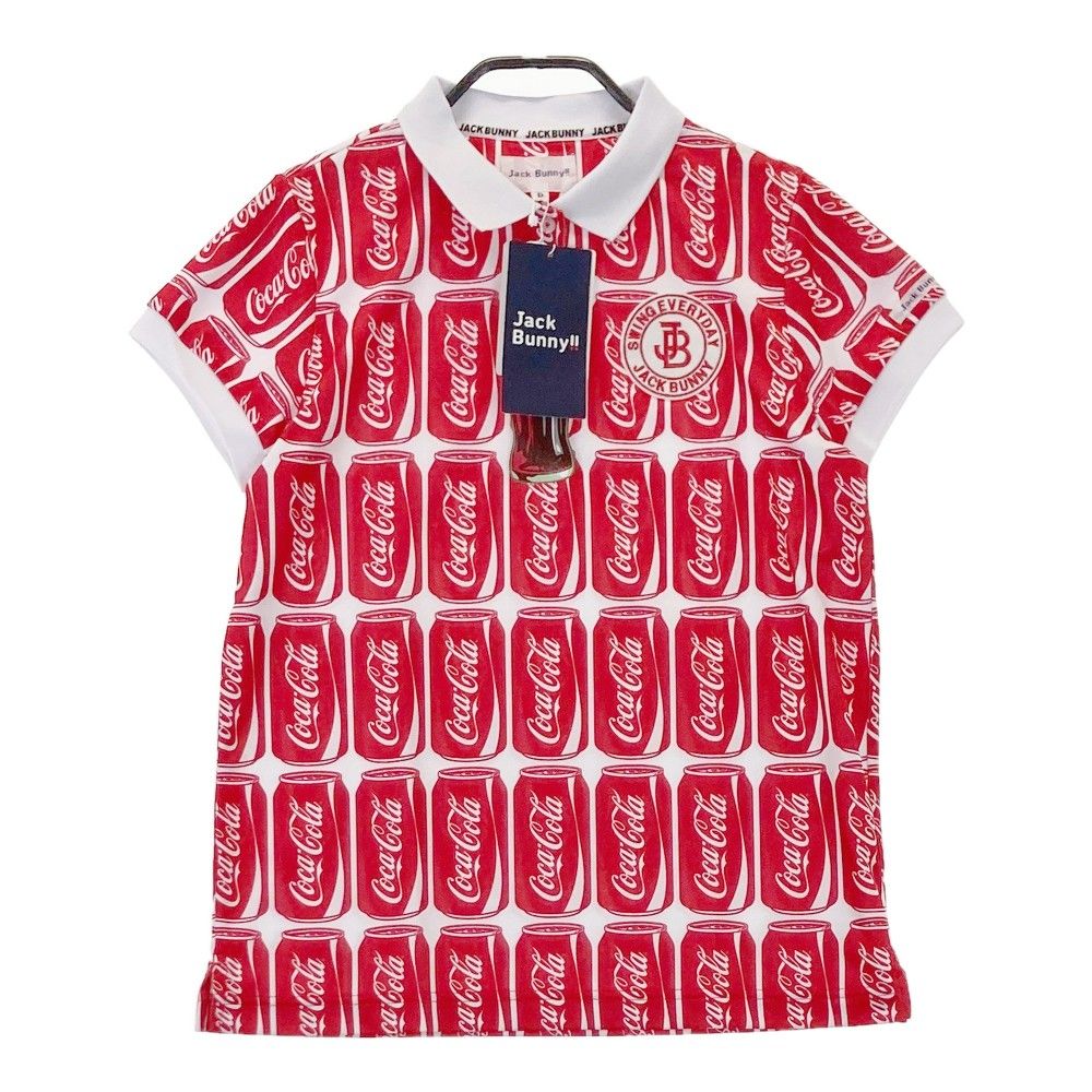 サイズ：0 JACK BUNNY ジャックバニー × Coca-Cola 半袖ポロシャツ