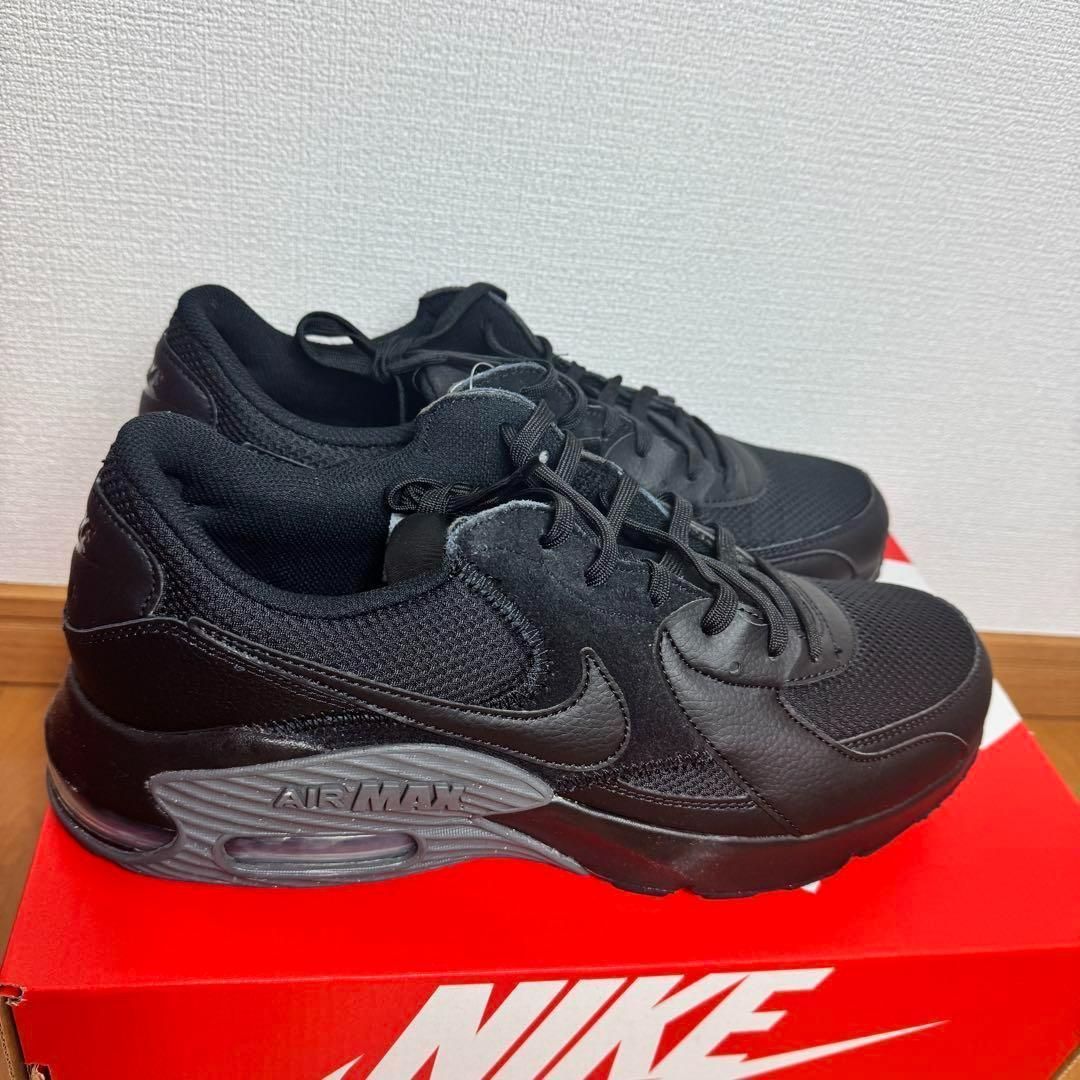 NIKEナイキ　エアーマックスAIR MAX EXCEEブラック　黒　25.5㎝ nike エアマックス エクシー スニーカー メンズ ブラック 黒