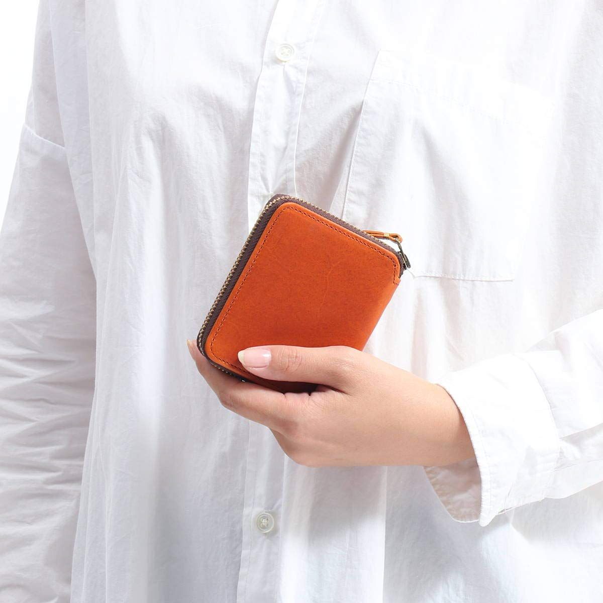 スロウ] ハービー herbie mini round wallet 二つ折り財布